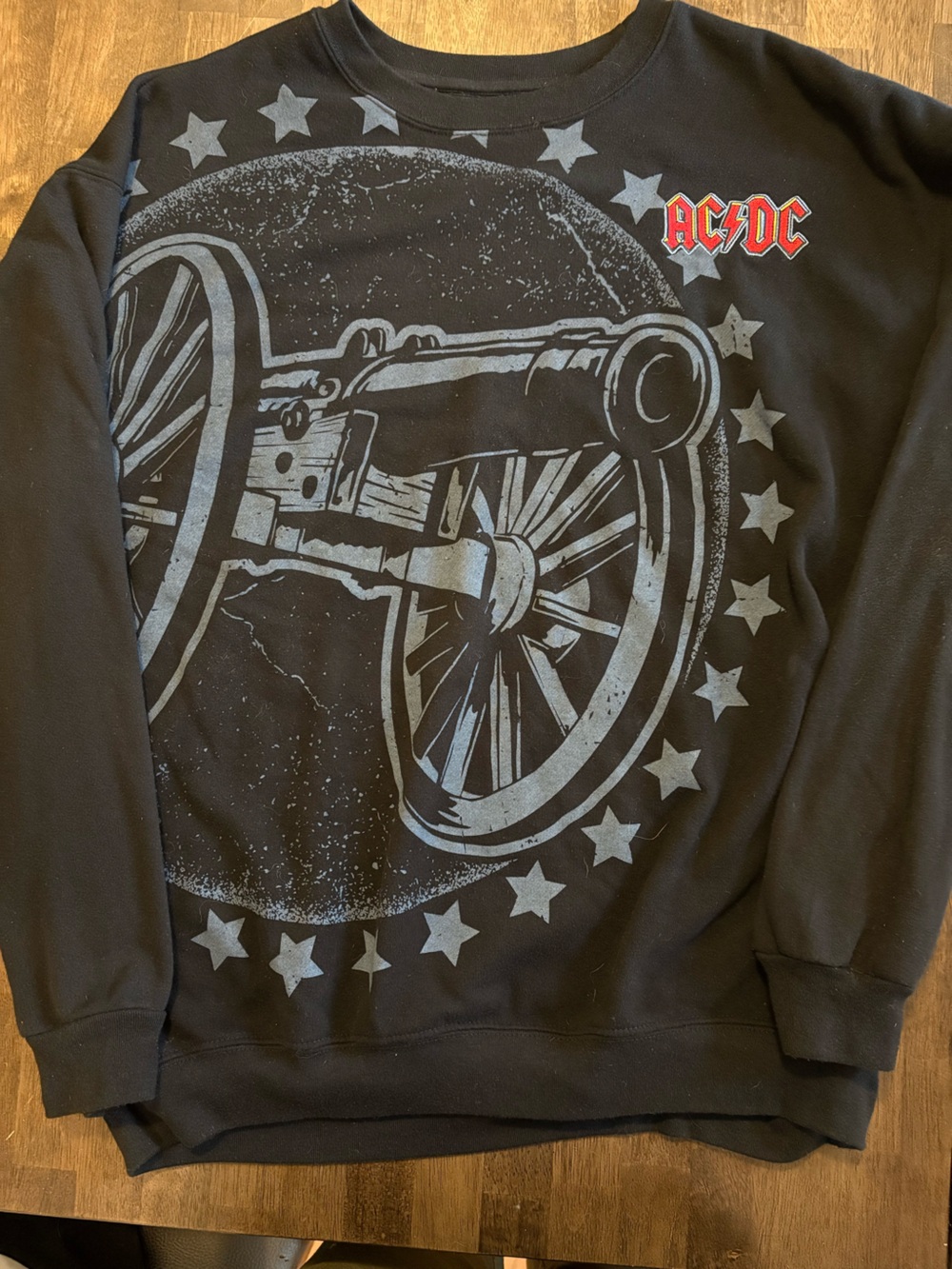 AC/DC Black cannon sweatshirt